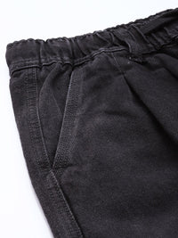 The Indian Garage Co Men Pleated Relaxed Fit Pure Cotton Jeans