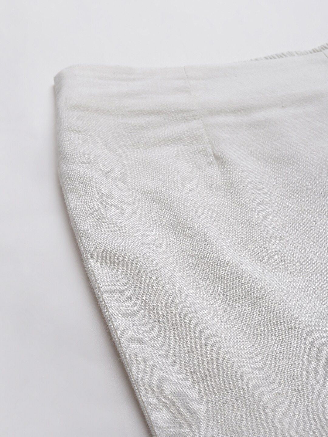 W Women White Slim Fit Trousers