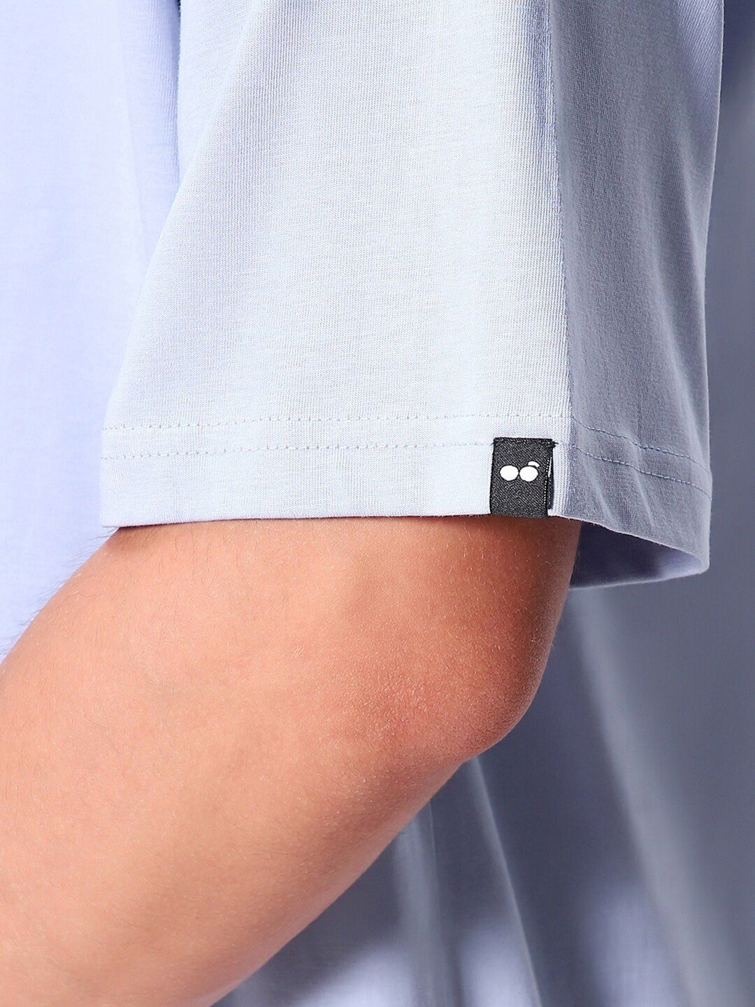 Bewakoof Drop-Shoulder Sleeves Oversized Cotton T-shirt