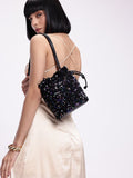DressBerry Embellished Bucket Shoulder Bag