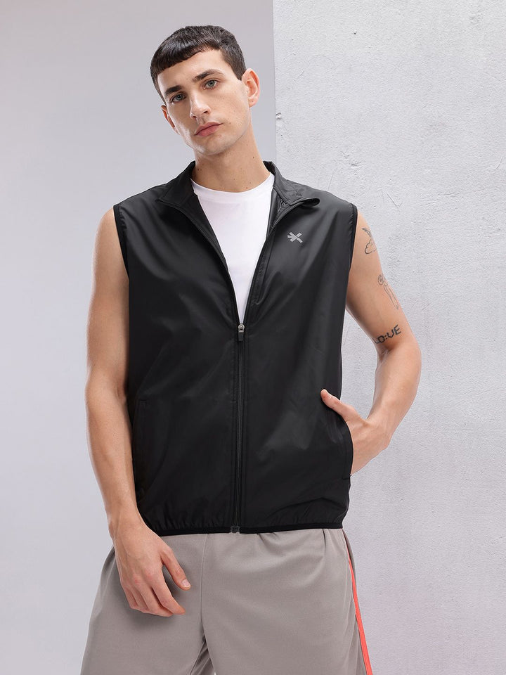 HRX by Hrithik Roshan Lightweight Rapid-Dry Running Gilet Jacket