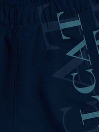 HELLCAT Boys Pack Of 3 Mid-Rise Typographic Printed Printed Cotton Shorts