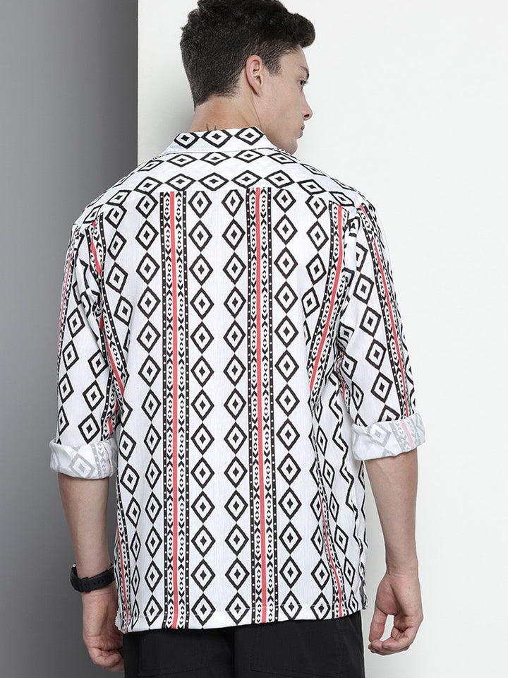 The Indian Garage Co Opaque Printed Relaxed Fit Casual Shirt