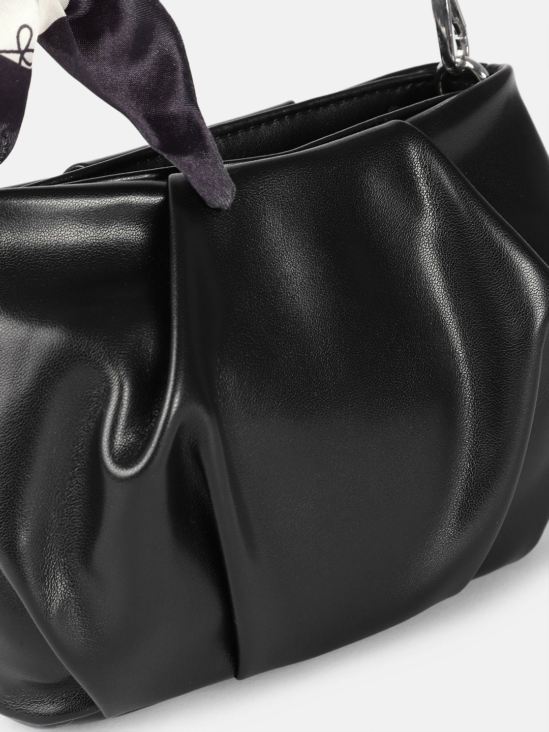 DressBerry Self-Design Shoulder Bag with Printed Scarf