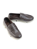 MONKSTORY Lelaki PU Slip-On Sneakers