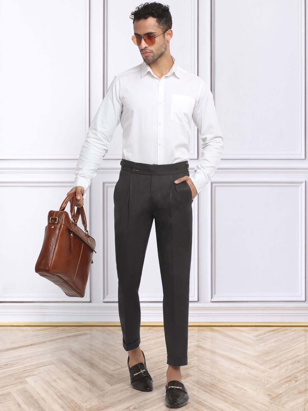 KLOTTHE Men Italian Gurkha Pants