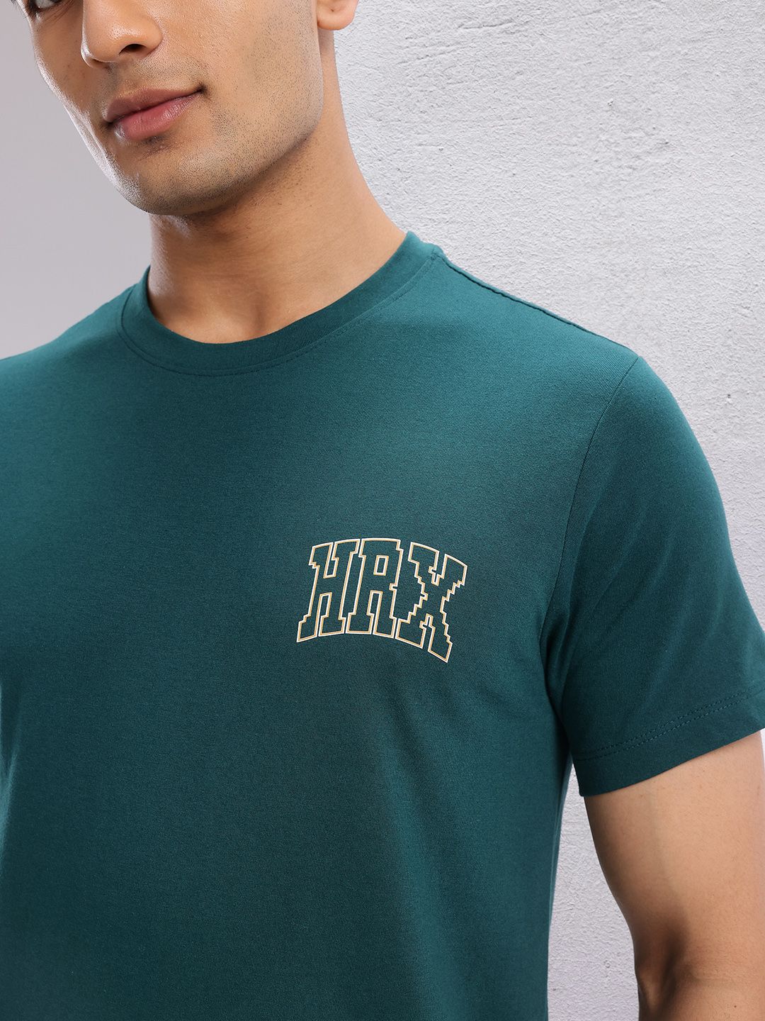 HRX by Hrithik Roshan Brand Logo Printed Lifestyle T-shirt
