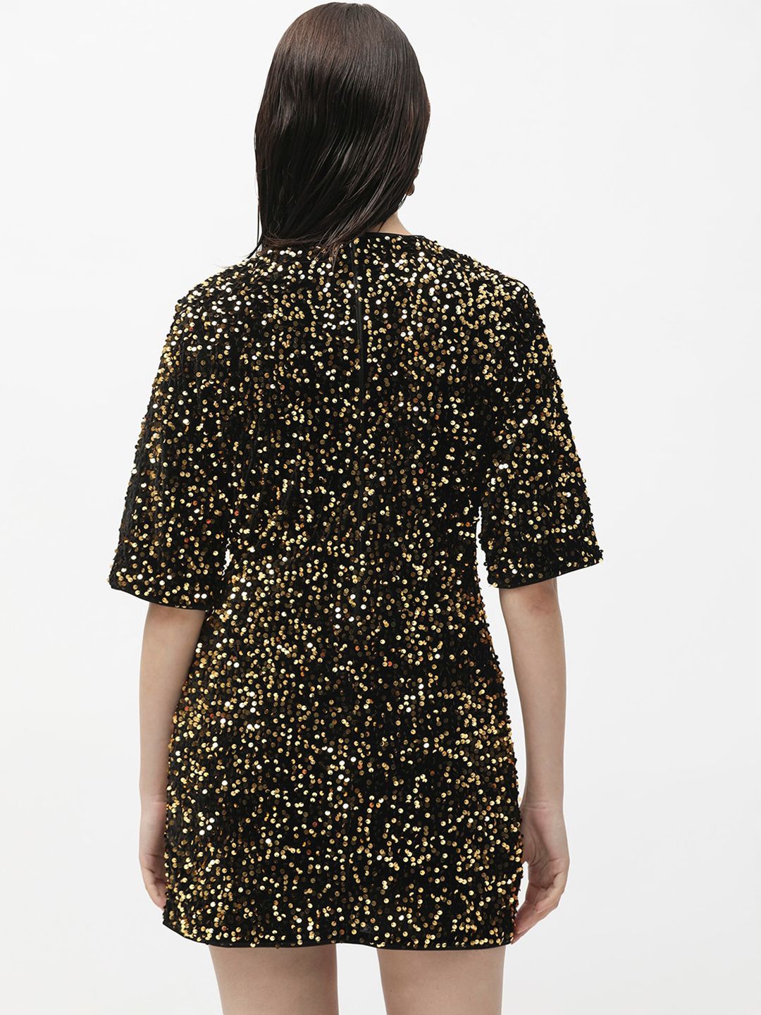 RAREISM Sequinned Embellished Bodycon Dress