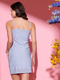 STREET 9 Shoulder Straps Sheath Dress