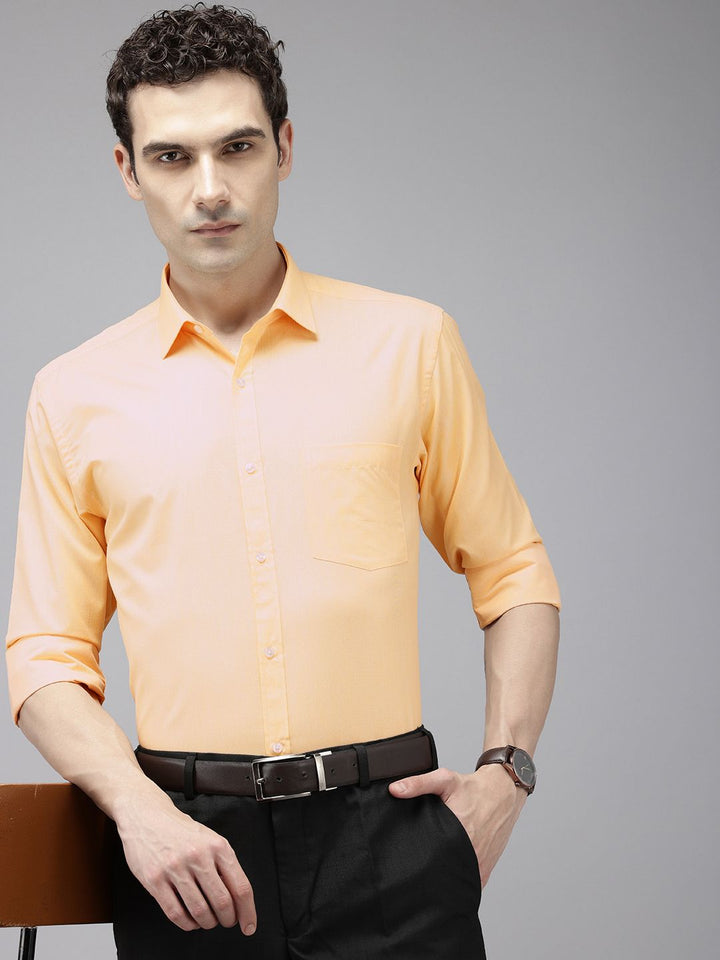 Park Avenue Slim Fit Cutaway Collar Formal Shirt