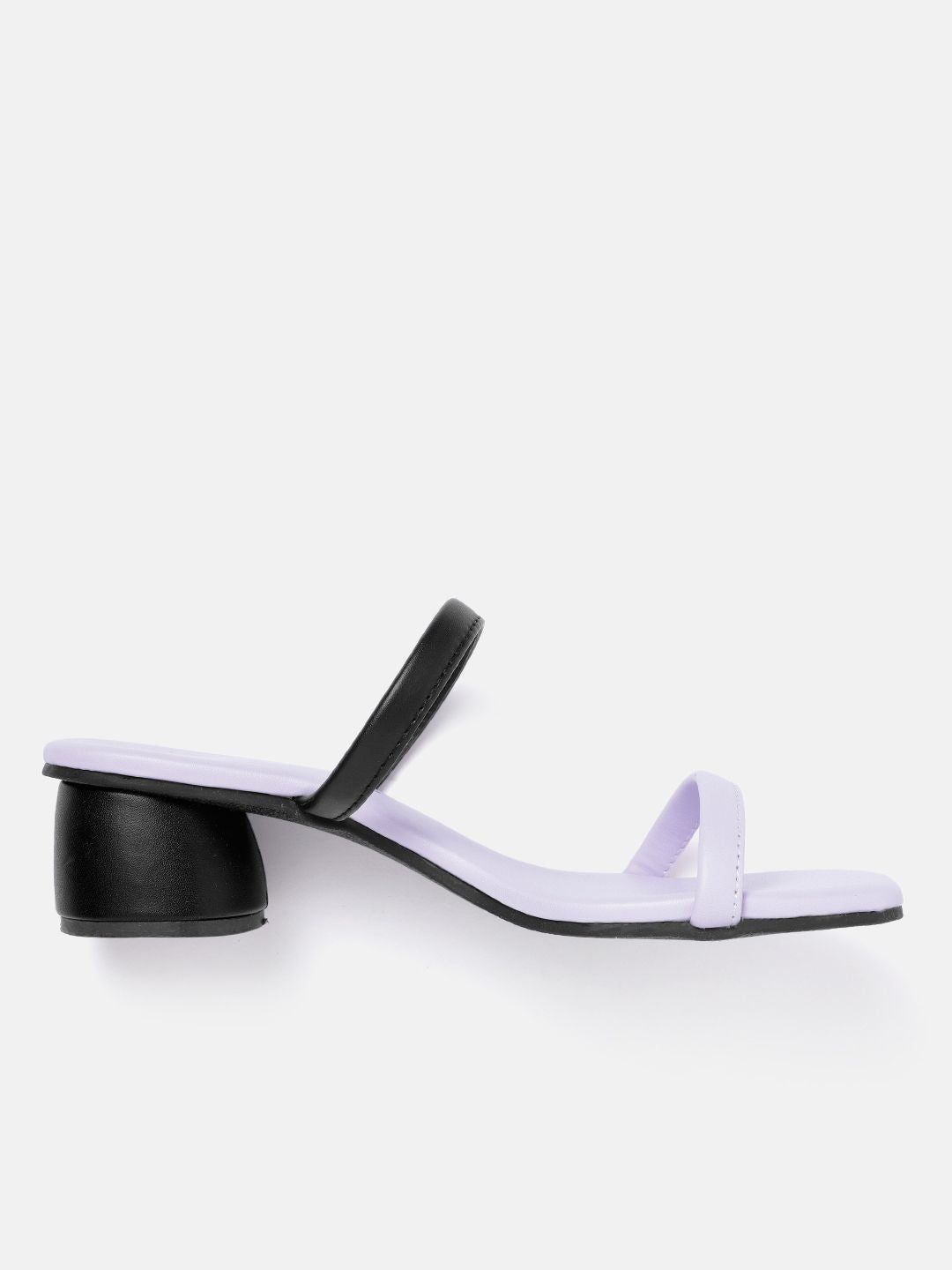 DressBerry Colourblocked Block Sandals