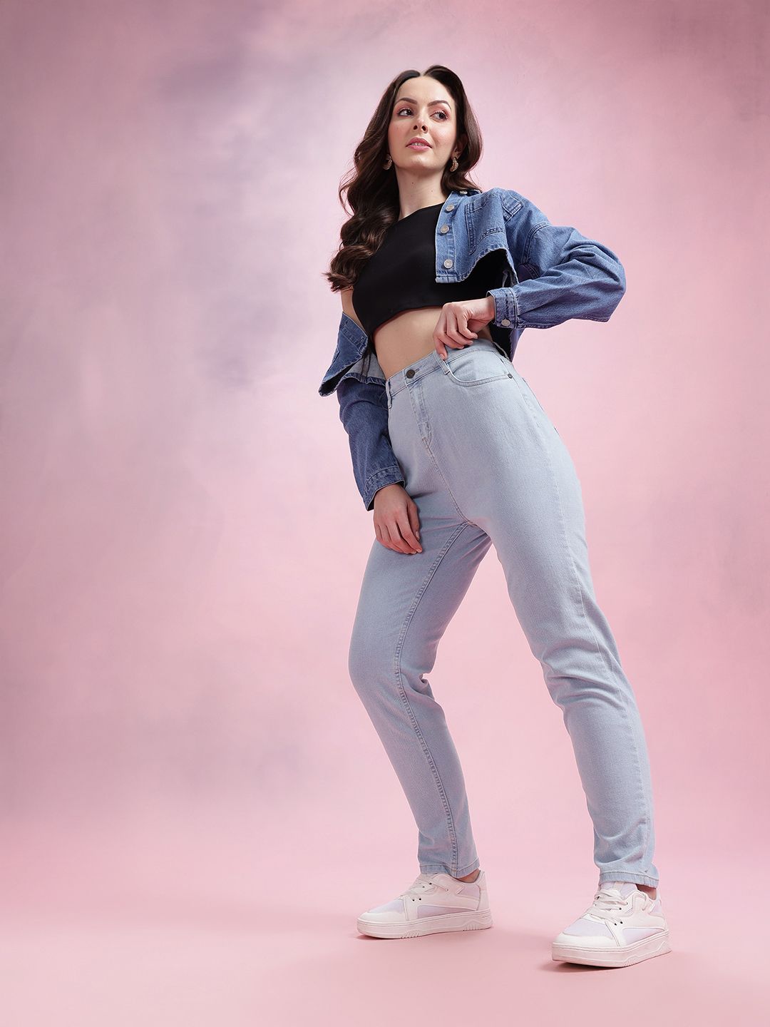 DressBerry Women Mom Fit Jeans