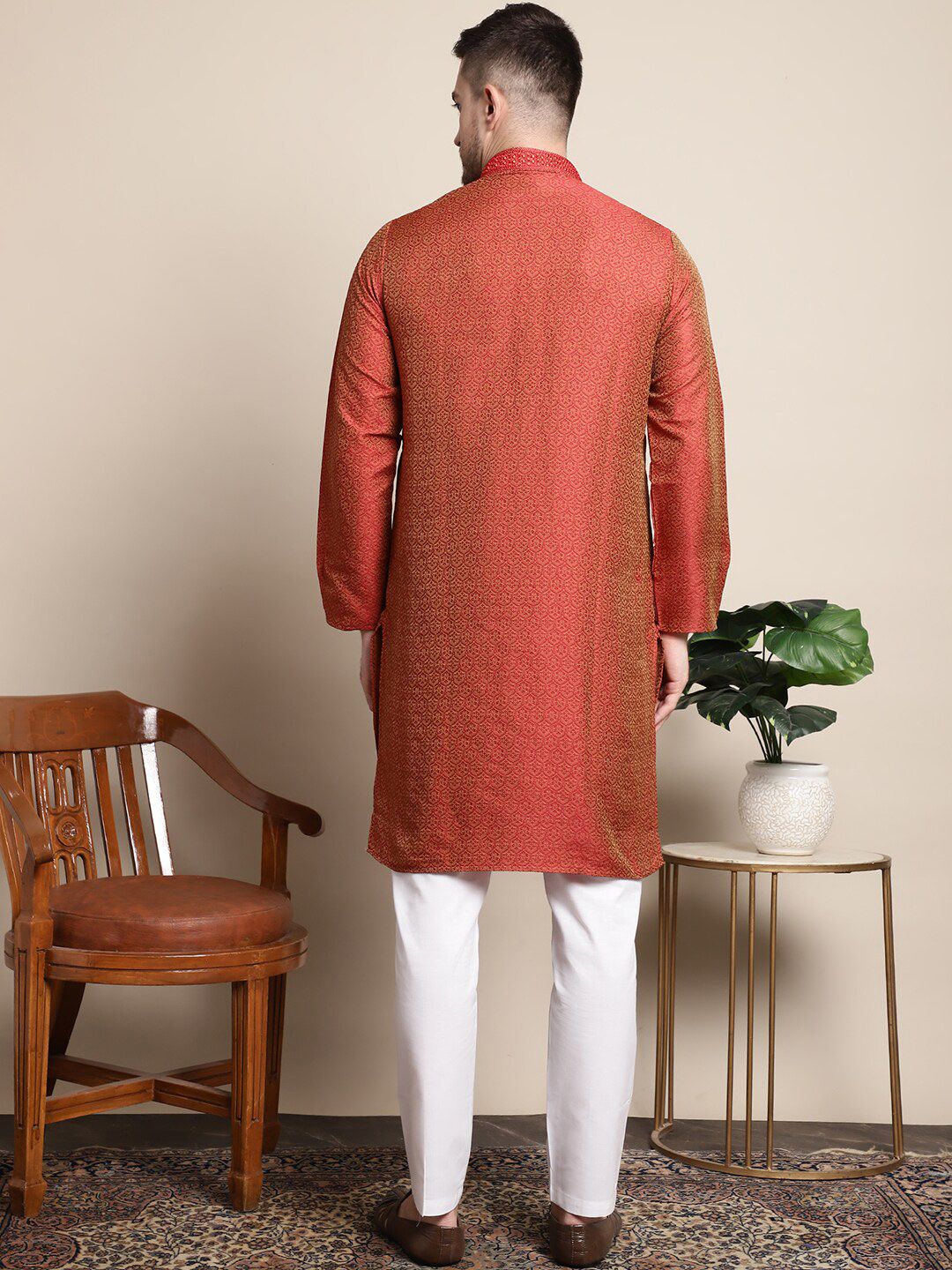 Anouk Regular Kurta With Pyjamas
