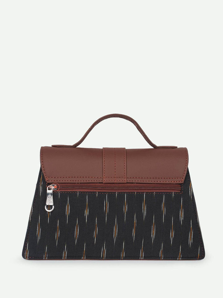 ZOUK Kriti Sanon - Ikat GreRe Iconic Evening Structured Satchel
