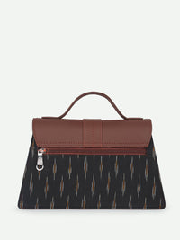 ZOUK Kriti Sanon - Ikat GreRe Iconic Evening Structured Satchel