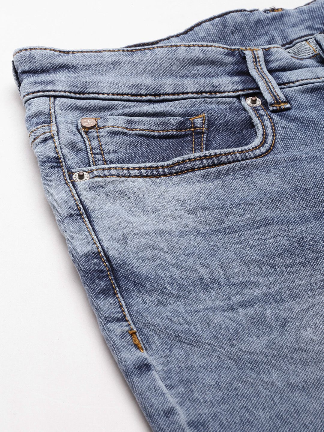 SPYKAR Men Slim Fit Light Fade Stretchable Jeans