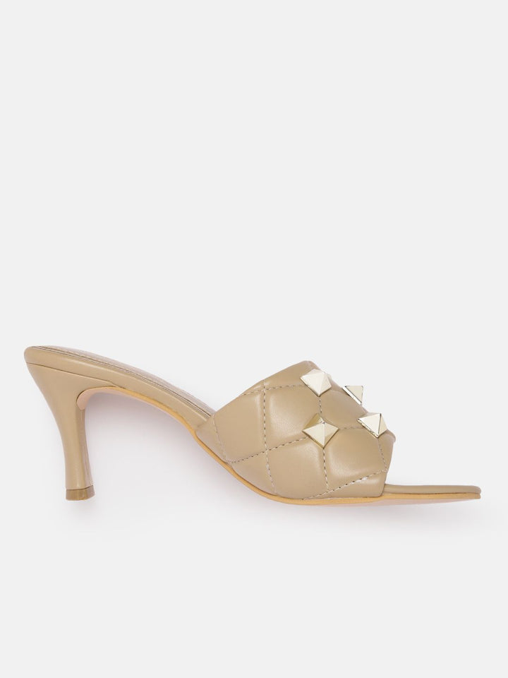 DressBerry Studded Block Heels