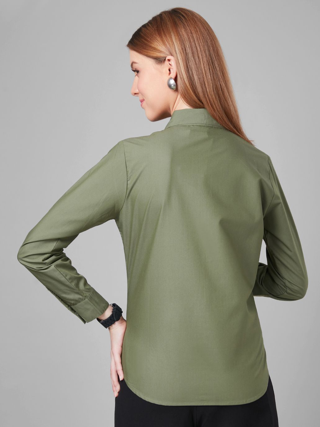 Style Quotient Women Solid Formal Shirt