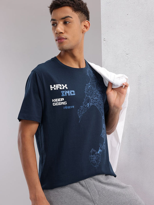 HRX oleh Hrithik Roshan Grafik T-Shirt Gaya Hidup