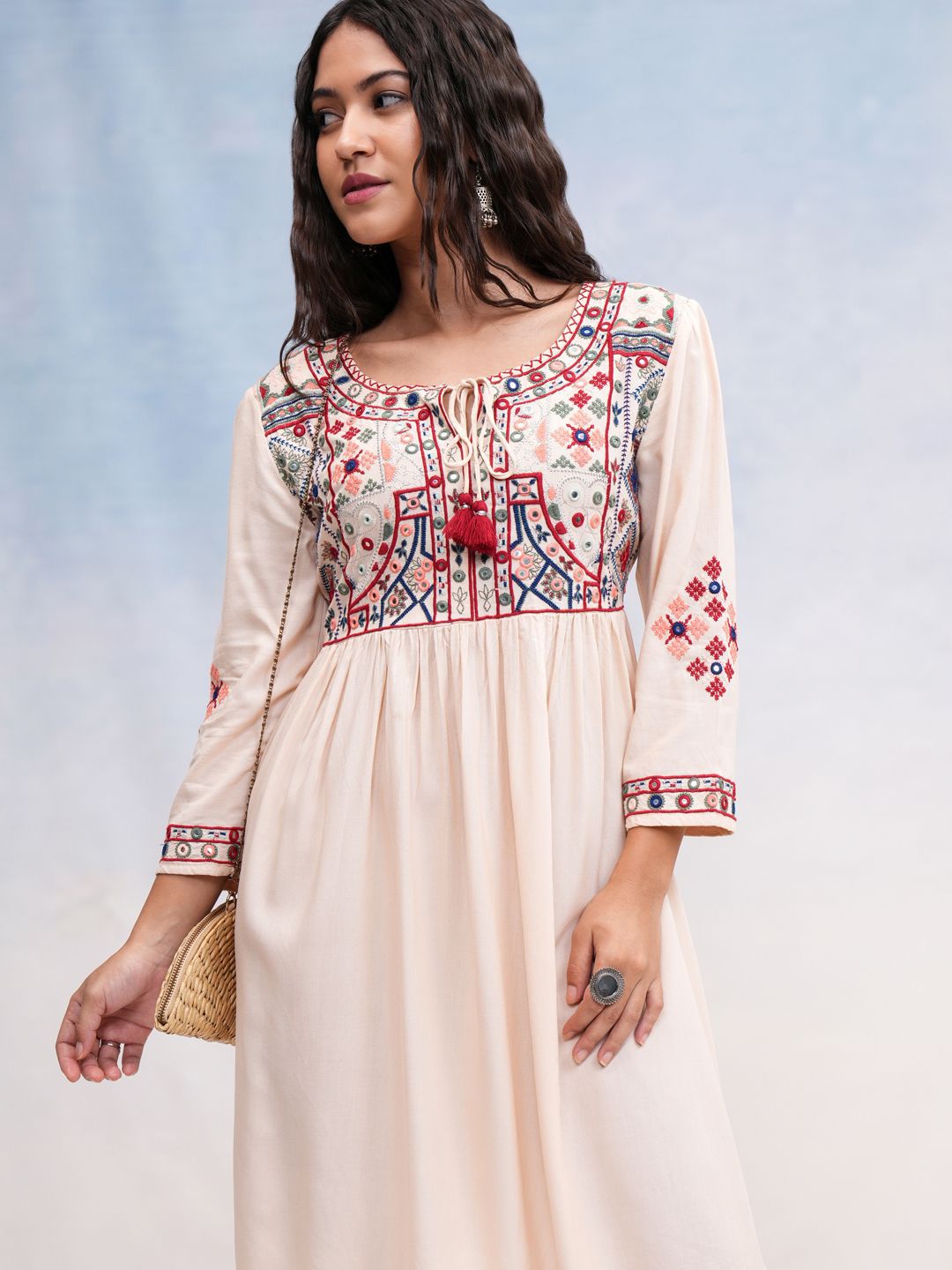 Vishudh Women A-Line Mini Dress