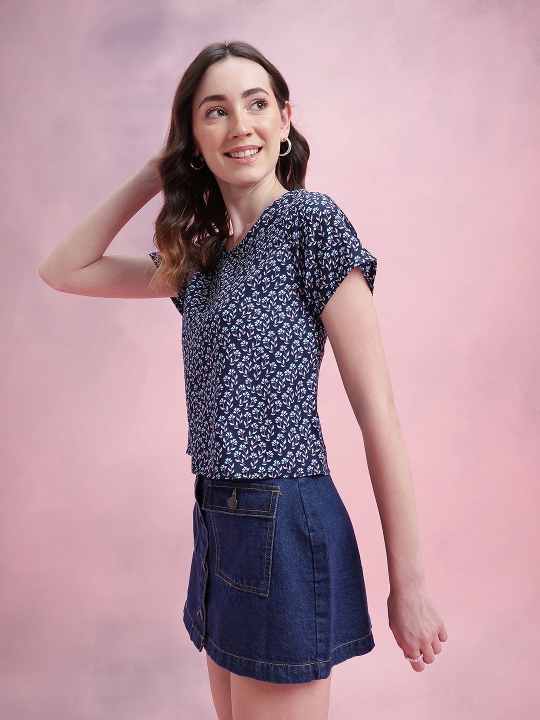 DressBerry Printed Top