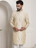 SOJANYA Kurta Kerja Benang Kolar Mandarin