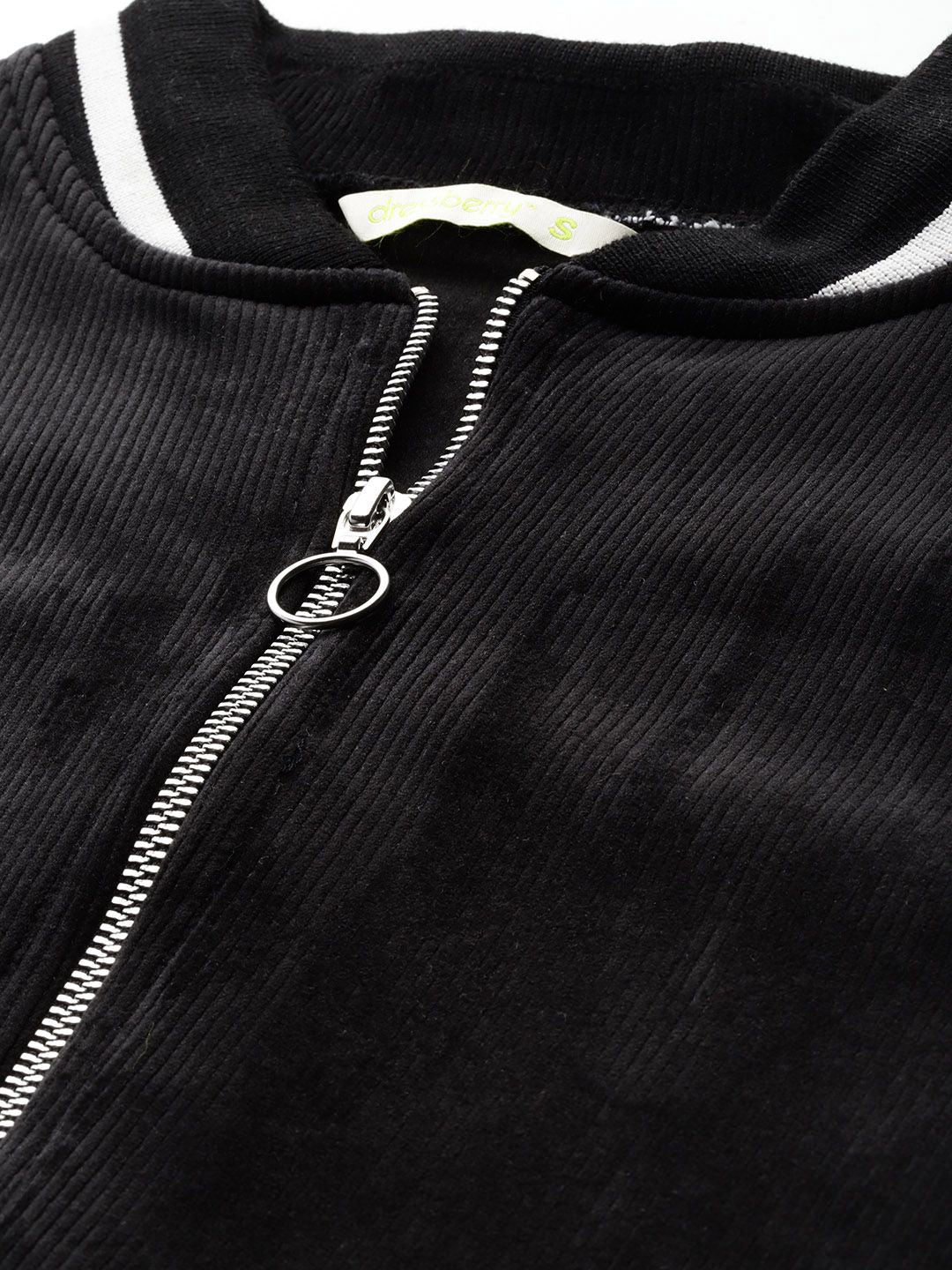 DressBerry Crop Bomber Jacket