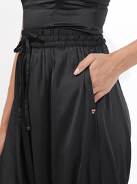 RAREISM Women Slim Fit High-Rise Pleated Jodhpuri Trousers