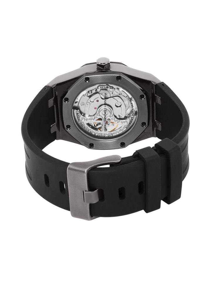 French Connection Men Skeleton Dial & Straps Analogue Automatic Watch FCK2B