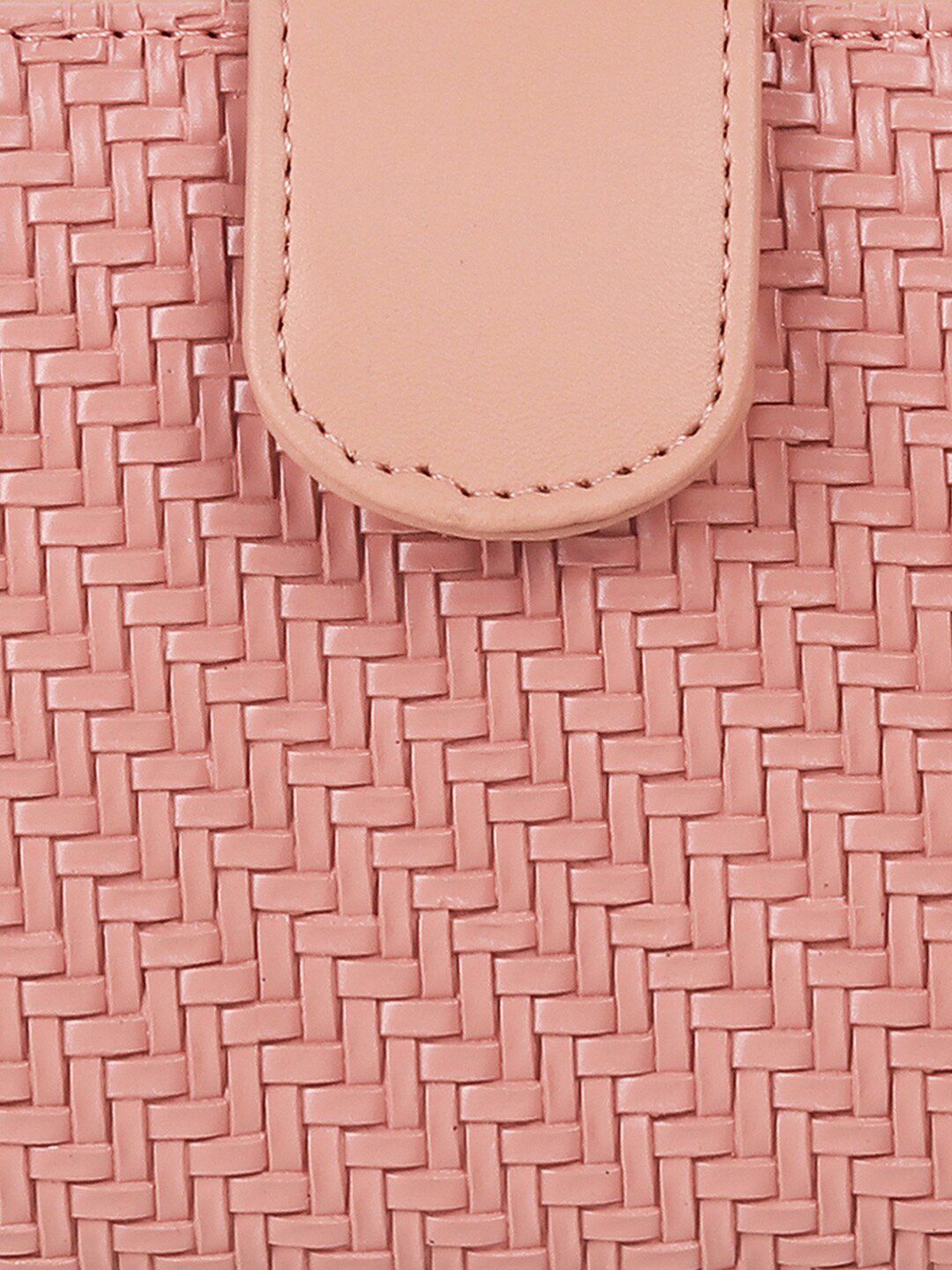 Metro Women Textured Zip Around Wallet