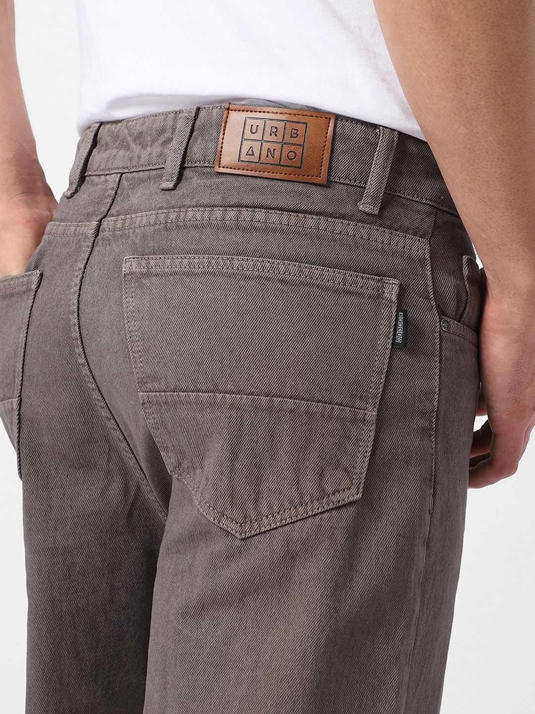 Urbano Fashion Men Loose Fit Washed Non-Stretchable Jeans