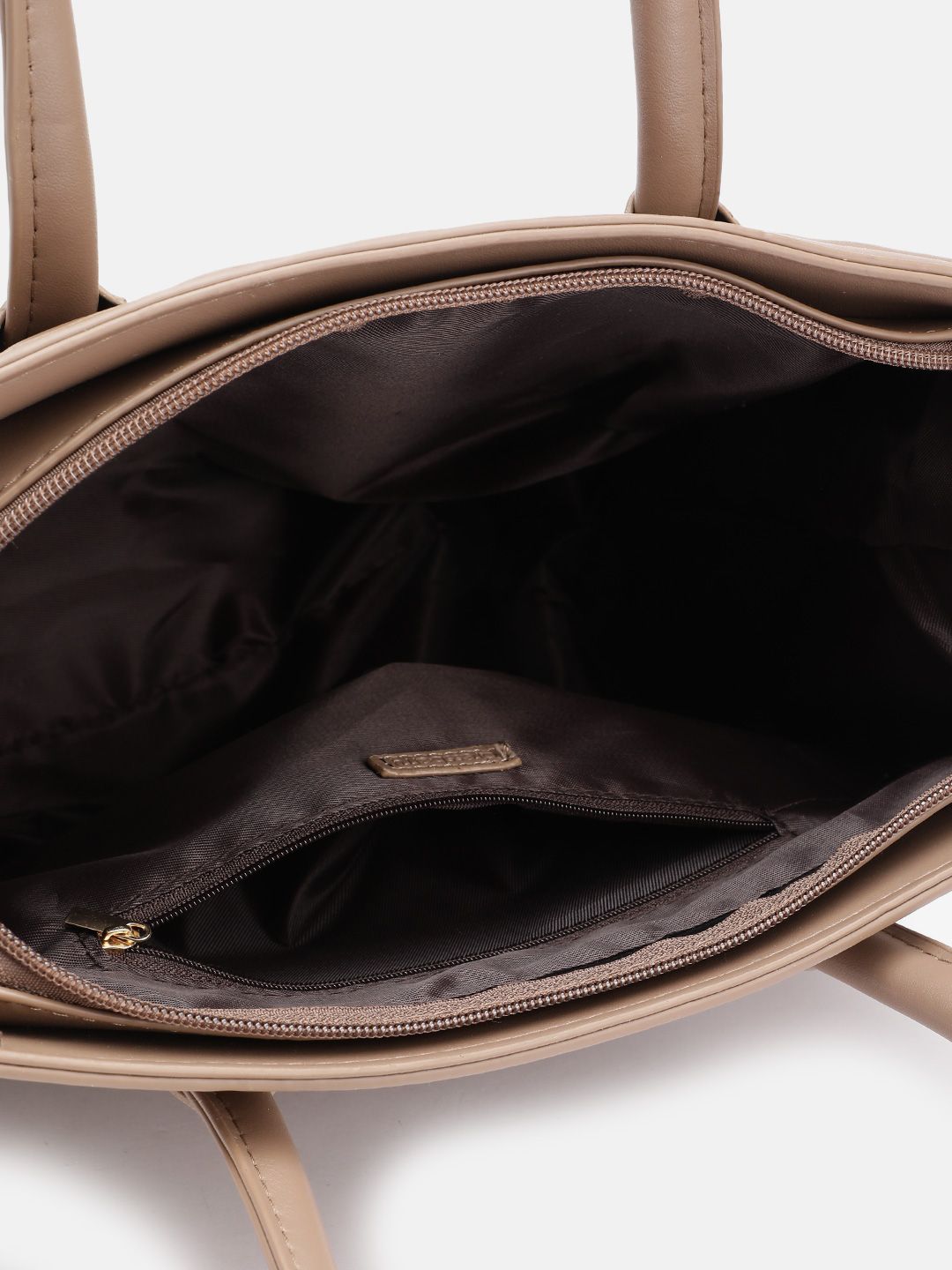 DressBerry Structured Quilted Handheld Bag
