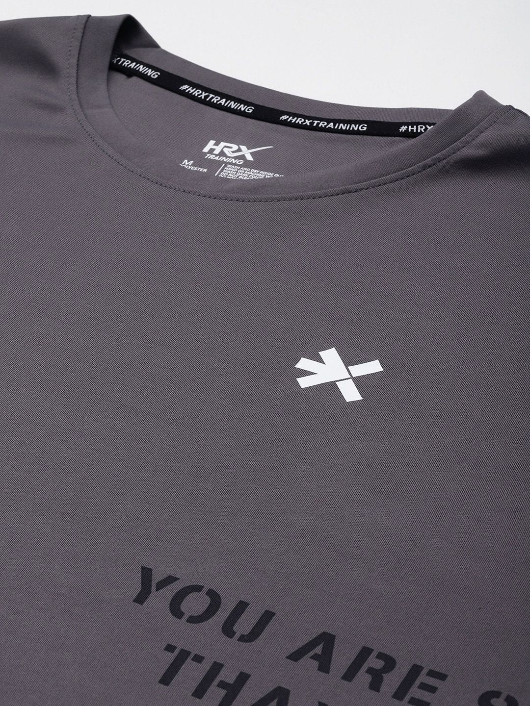 HRX by Hrithik Roshan Printed Rapid-Dry Training T-shirt