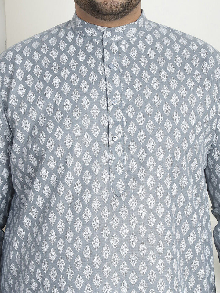 SOJANYA PLUS Geometric Printed Kurta