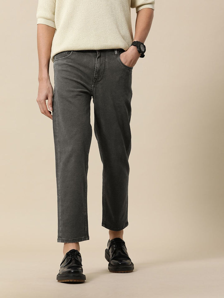 Mr Bowerbird Men Mid Rise Tapered Fit Light Fade Stretchable Jeans