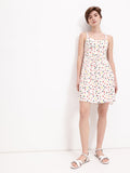 DressBerry Whimsical Petals Statement Bust Fit-N-Flow Dress