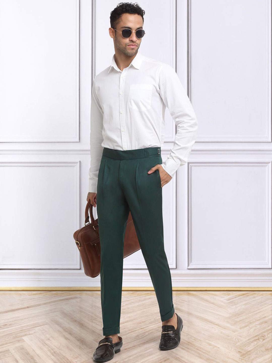 KLOTTHE Men Italian Gurkha Pants