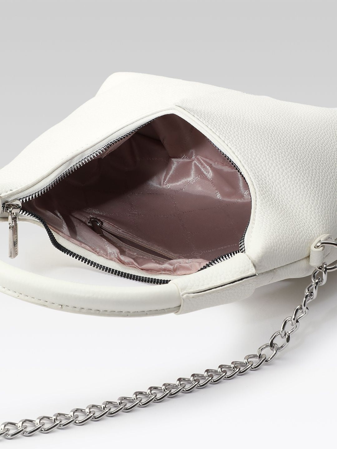Lino Perros Textured Structured Shoulder Bag