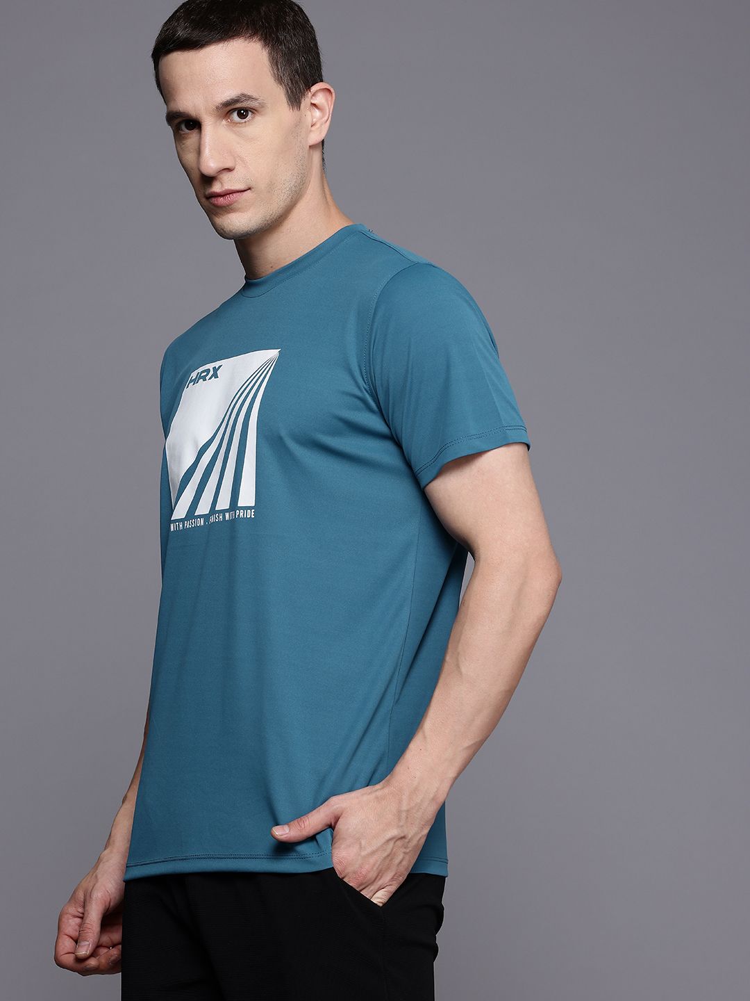 HRX by Hrithik Roshan Printed Running T-shirt