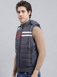 Monte Carlo Striped Lightweight Puffer Jacket