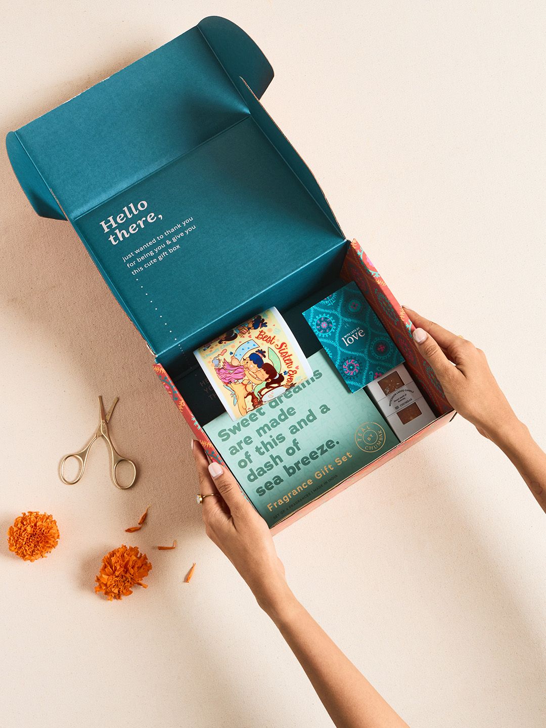 Chumbak Mug Perfume & Card Gift Set For Sister