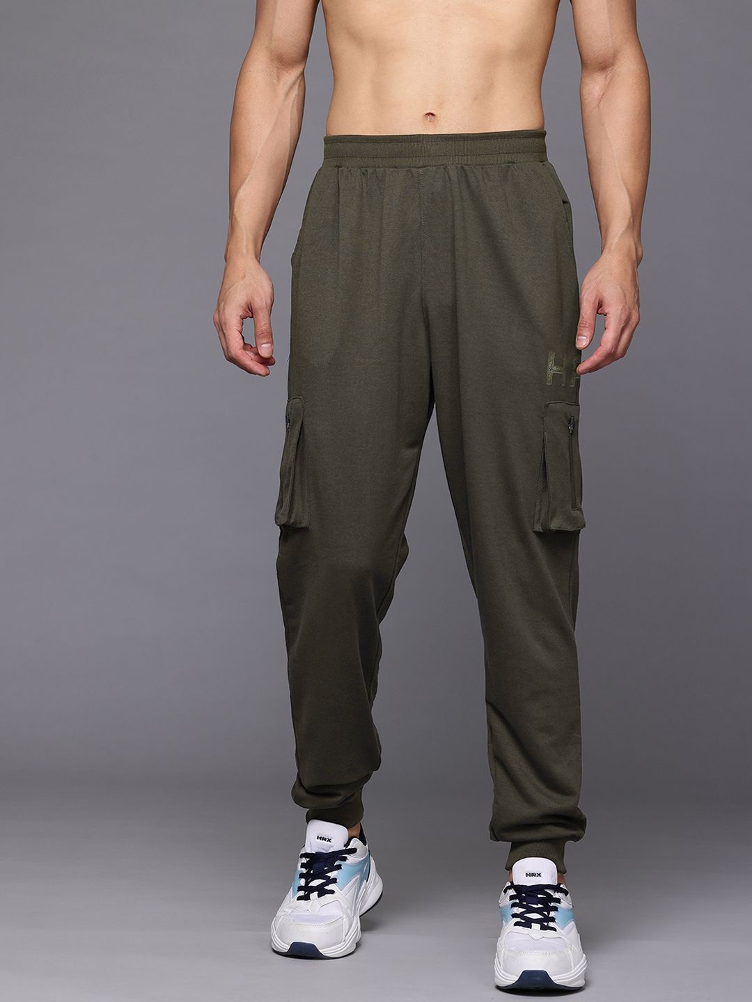 HRX by Hrithik Roshan Men Cargo-Style Training Joggers