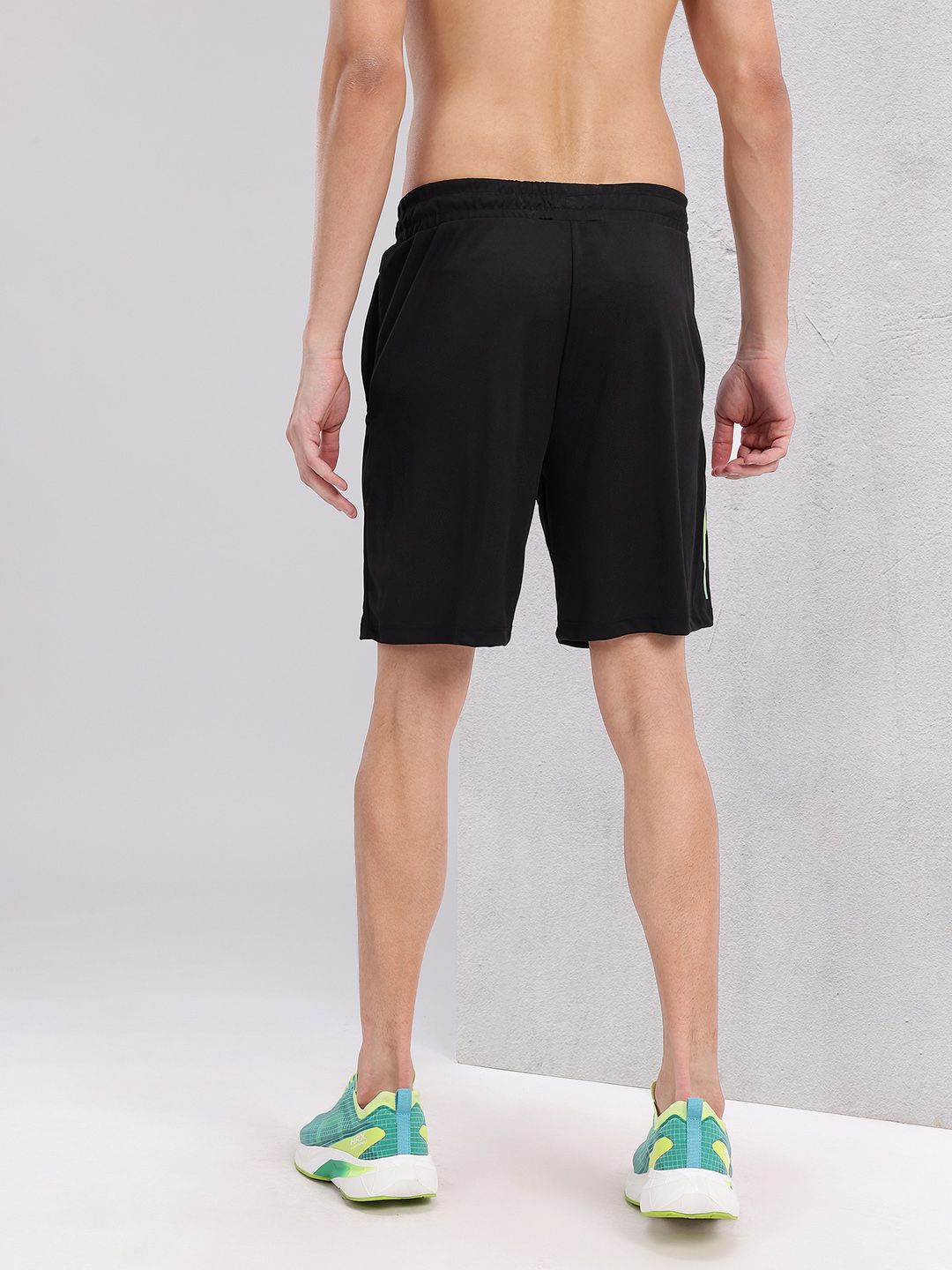 HRX by Hrithik Roshan Men Mid-Rise Training Shorts with Reflective Elements