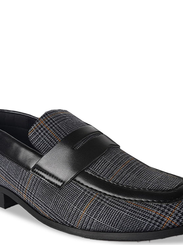 MONKSTORY Men Printed Penny Loafers