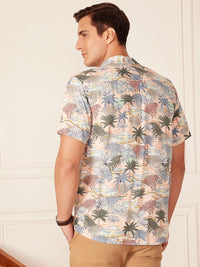 DENNISON Smart Block Printed Casual Shirt