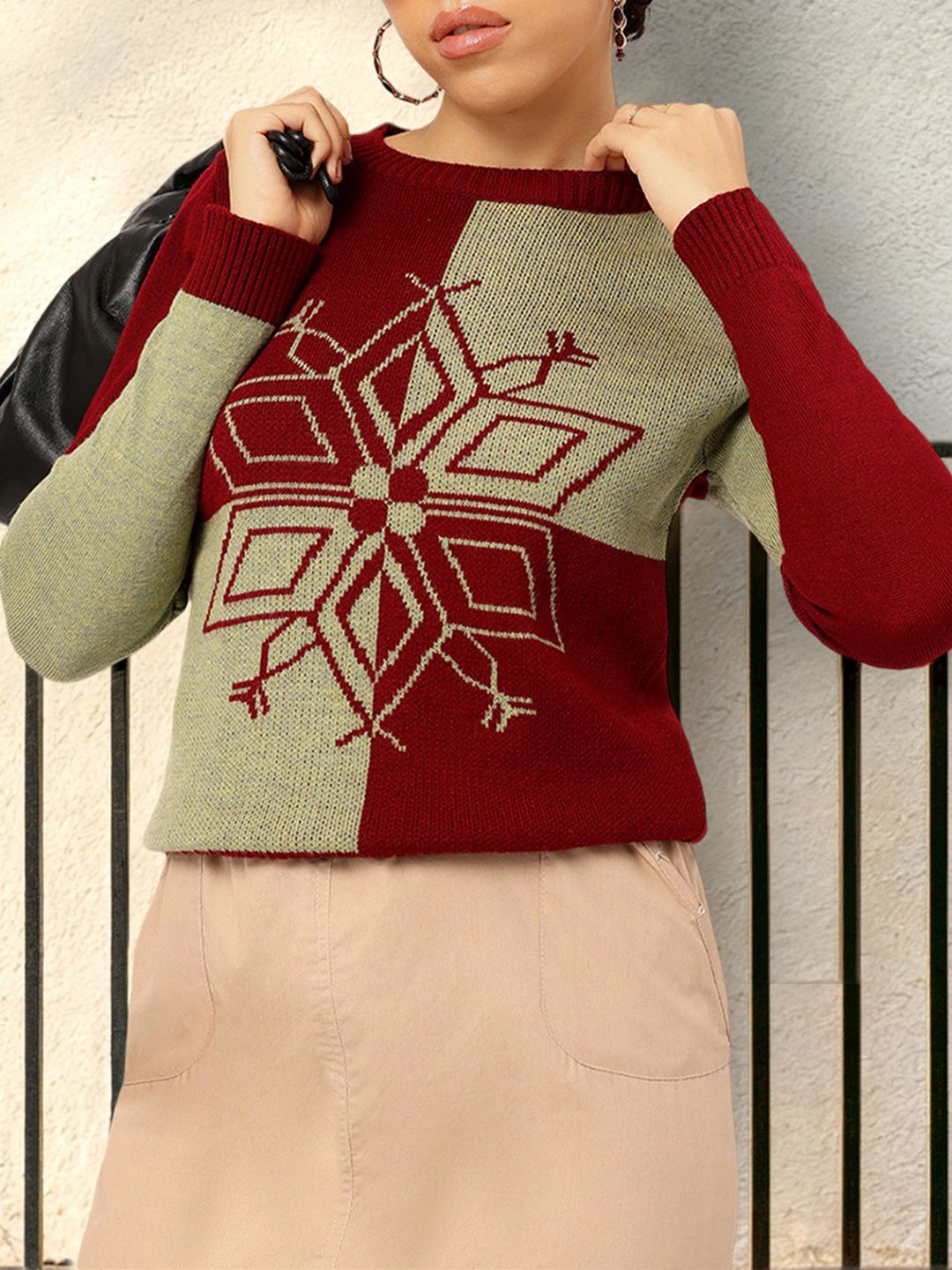 DressBerry Acrylic Pullover