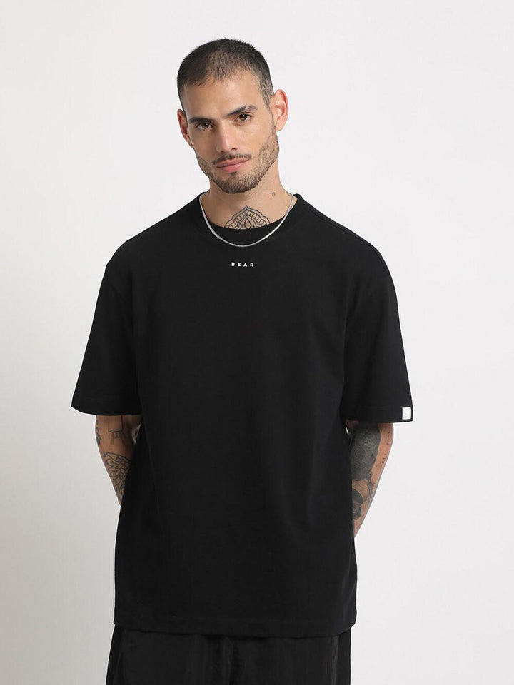 THE BEAR HOUSE Graphic Printed Regular Fit Cotton T-shirt