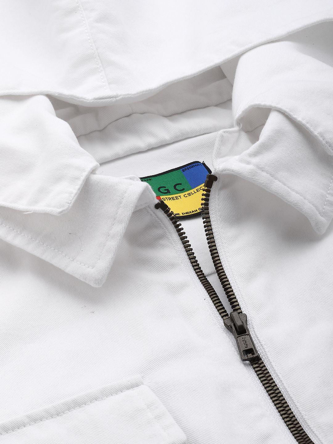 The Indian Garage Co Hooded Pure Cotton Casual Shirt