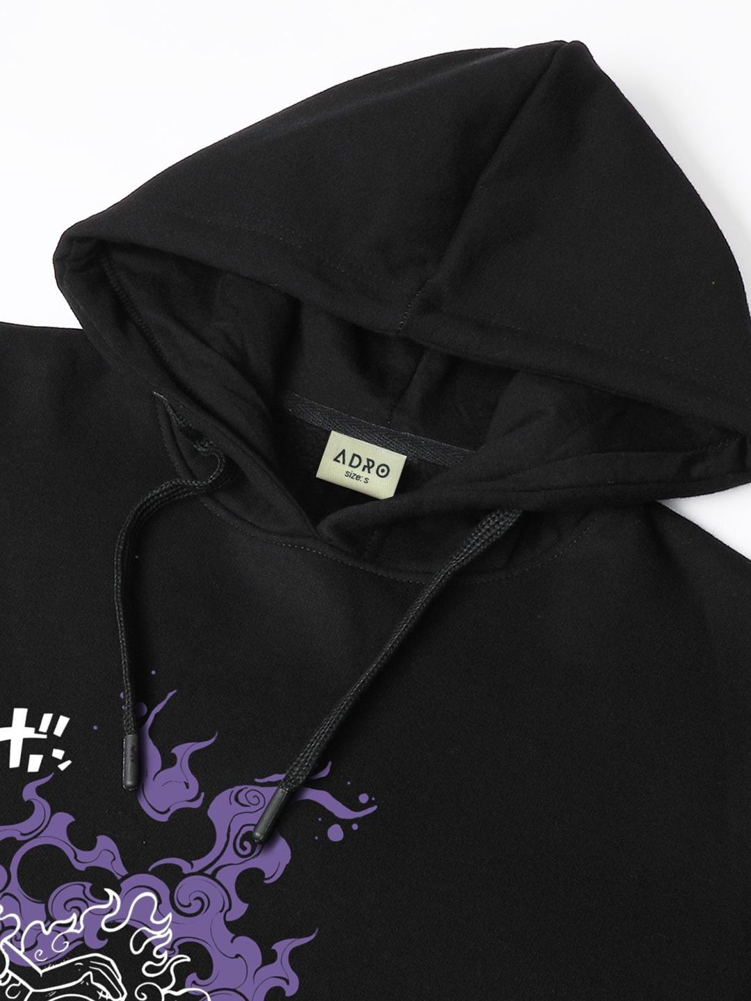 ADRO Men Printed Hooded Sweatshirt
