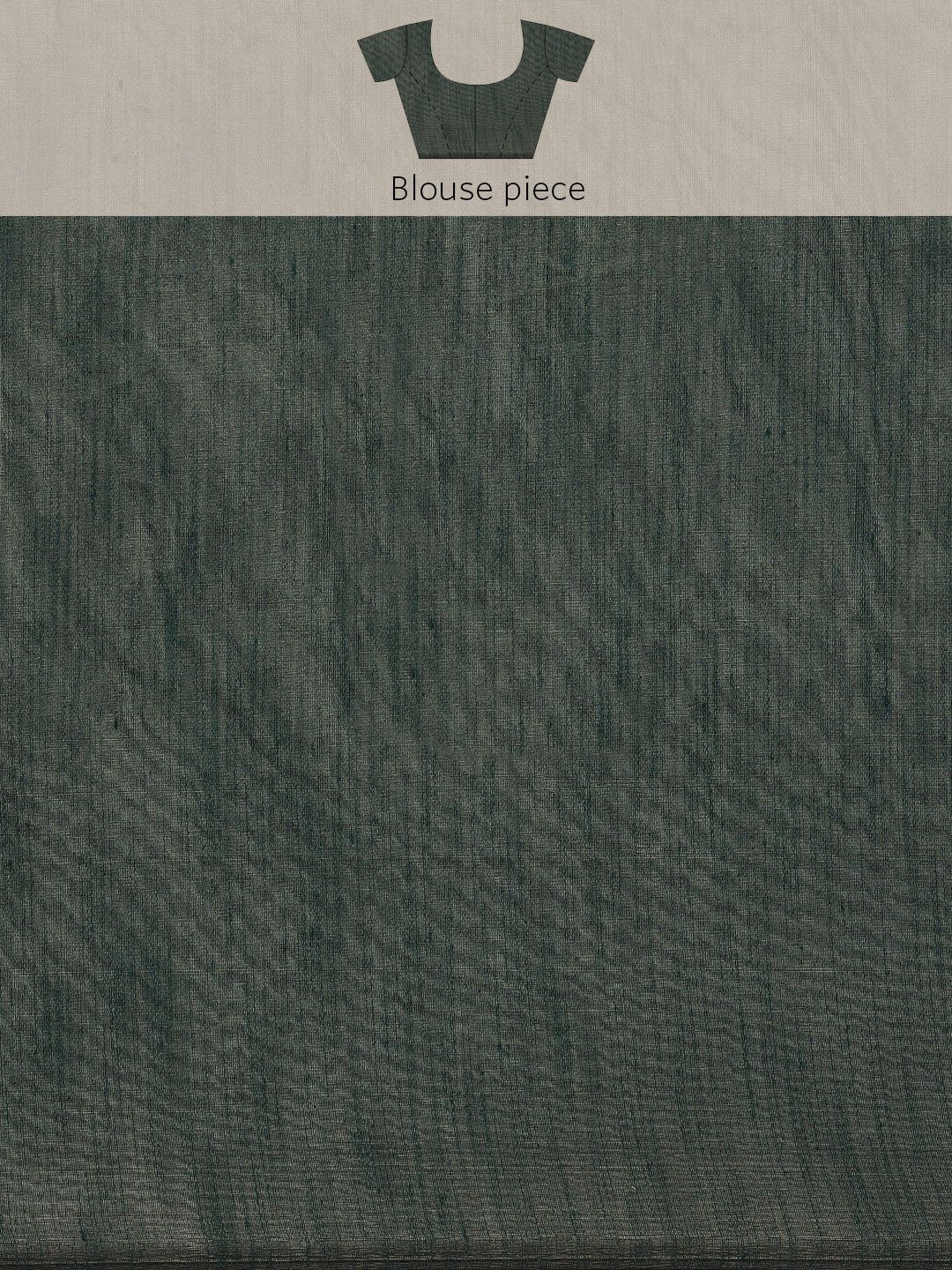 Saree mall Green Floral Linen Blend Banarasi Saree